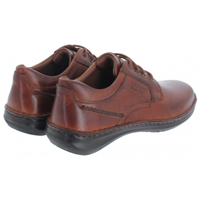 Josef Seibel New Anvers 06 44906 Lace-Up Shoes – Cognac Leather – Mens Shoes - Crep Direct UK