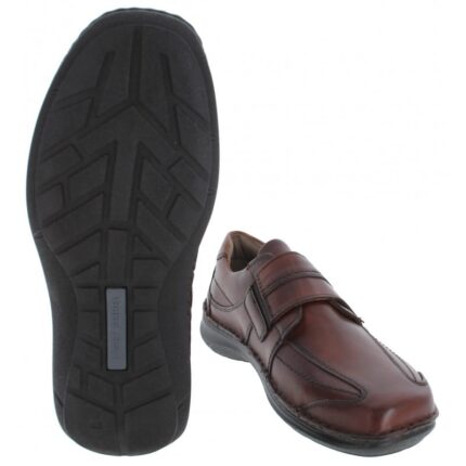 Josef Seibel New Anvers 02 44902 Velcro Shoes – Cognac Leather – Mens Shoes - Crep Direct UK Josef Seibel New Anvers 02 44902 Velcro Shoes – Cognac Leather – Mens Shoes - Crep Direct UK