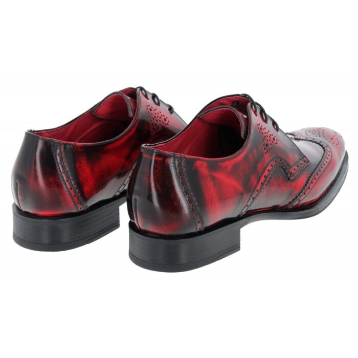 Jeffery West Nico K881 Shoes – Red College Leather – Mens Wedding Shoes - Crep Direct UK