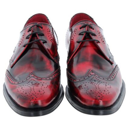 Jeffery West Nico K881 Shoes – Red College Leather – Mens Wedding Shoes - Crep Direct UK