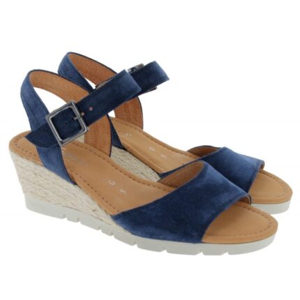 Gabor Nieve 42.042 Sandals – Marine Suede – Womens Sandals, Sliders & Toe Posts - Crep Direct UK Gabor Nieve 42.042 Sandals – Marine Suede – Womens Sandals, Sliders & Toe Posts - Crep Direct UK