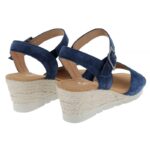 Gabor Nieve 42.042 Sandals – Marine Suede – Womens Sandals, Sliders & Toe Posts - Crep Direct UK