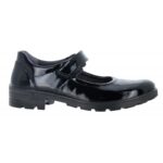 Ricosta Nora 7200402 School Shoes – Black Patent – Girls School Shoes - Crep Direct UK