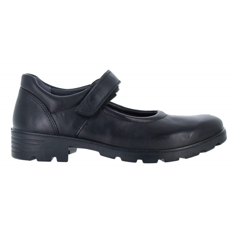 Ricosta Nora 7200402 School Shoes – Black Leather – Girls School Shoes - Crep Direct UK