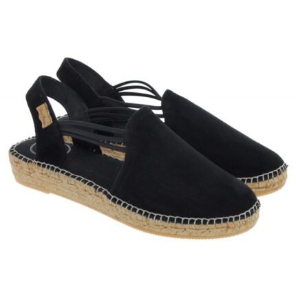 Toni Pons Nuria Espadrilles – Black Suede – Womens Sandals, Sliders & Toe Posts - Crep Direct UK Toni Pons Nuria Espadrilles – Black Suede – Womens Sandals, Sliders & Toe Posts - Crep Direct UK