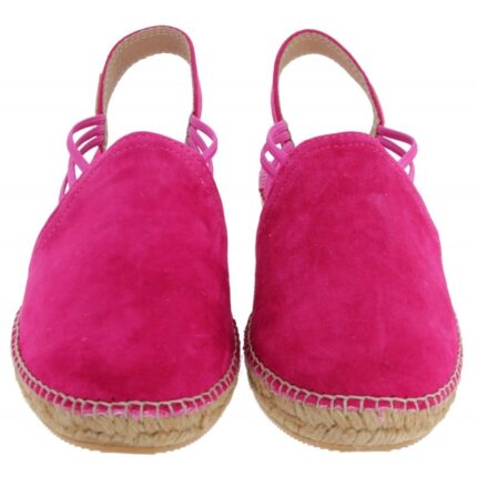 Toni Pons Nuria Espadrilles – Fucsia Suede – Womens Espadrilles - Crep Direct UK