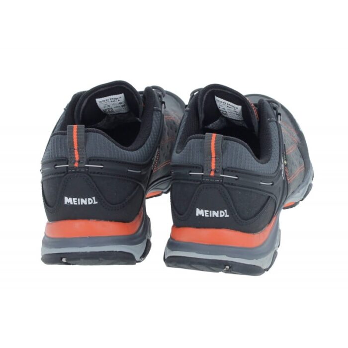 Meindl Ontario GTX 3938 Walking Shoes – Schwarz/Orange – Mens Shoes - Crep Direct UK