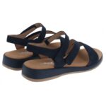 Gabor Oporto 62.733 Flat Sandals – Blue Nubuck – Womens Sandals, Sliders & Toe Posts - Crep Direct UK