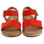 Gabor Opton 62.734 Sandals – Pumpkin Suede – Womens Sandals, Sliders & Toe Posts - Crep Direct UK