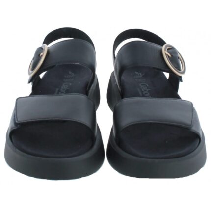 Gabor Pack 62.863 Sandals – Black Leather – Womens Sandals, Sliders & Toe Posts - Crep Direct UK