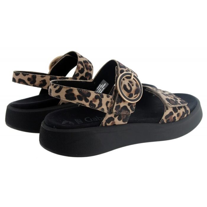 Gabor Pack 62.863 Sandals – Natur Suede – Womens Sandals, Sliders & Toe Posts - Crep Direct UK