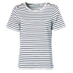 Holland Cooper Padstow Crew Neck Tee – Natural Ink / Navy Stripe – Ladies Clothing - Crep Direct UK Holland Cooper Padstow Crew Neck Tee – Natural Ink / Navy Stripe – Ladies Clothing - Crep Direct UK