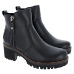 Panama Jack Pauline Igloo Trav Ankle Boots – Black Leather – Womens Boots - Crep Direct UK Panama Jack Pauline Igloo Trav Ankle Boots – Black Leather – Womens Boots - Crep Direct UK