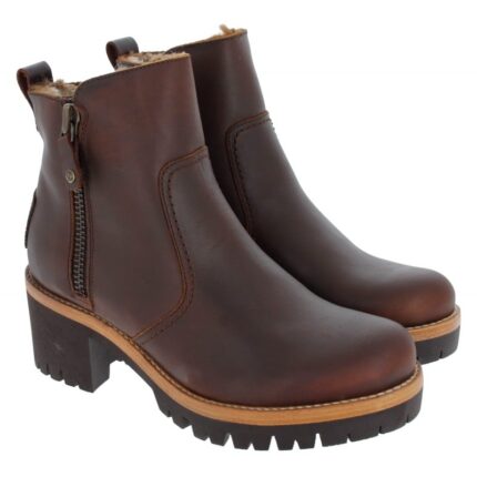 Panama Jack Pauline B10 Ankle Boots – Bark Leather – Womens Boots - Crep Direct UK Panama Jack Pauline B10 Ankle Boots – Bark Leather – Womens Boots - Crep Direct UK