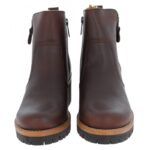 Panama Jack Pauline B10 Ankle Boots – Bark Leather – Womens Boots - Crep Direct UK