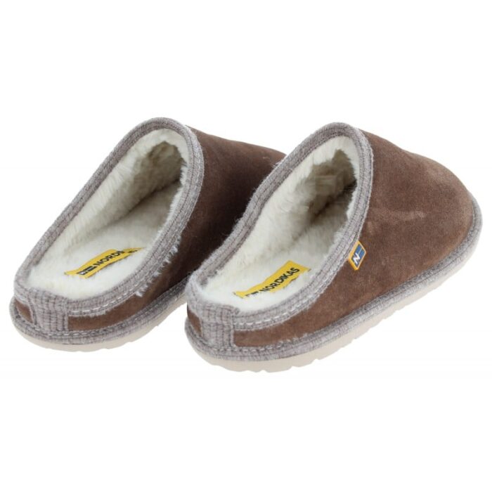 Nordikas 2083 Mule Slippers – Piedra Suede – Womens Slippers - Crep Direct UK