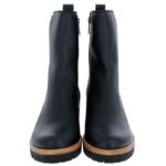 Panama Jack Polet Ankle Boots – Black Leather – Womens Boots - Crep Direct UK