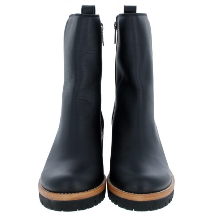 Panama Jack Polet Ankle Boots – Black Leather – Womens Boots - Crep Direct UK