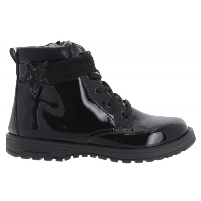 Primigi 6912211 Boots – Black Patent – Girls Boots - Crep Direct UK