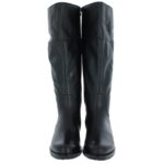 Gabor Propulsion Xl 52.029 Knee High Boots – Black Leather – Womens Boots - Crep Direct UK