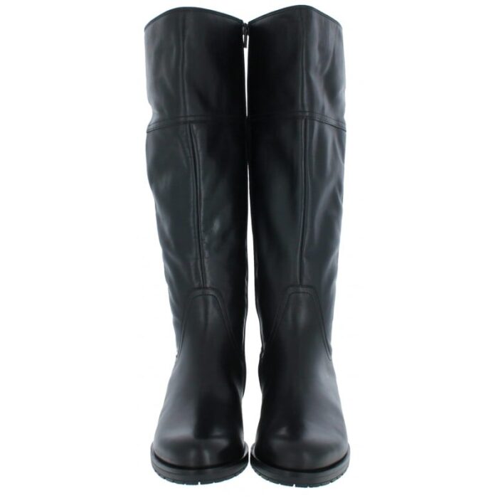Gabor Propulsion Xl 52.029 Knee High Boots – Black Leather – Womens Boots - Crep Direct UK