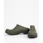 Barbour Quinn Garden Clogs – Olive – Mens Wellingtons - Crep Direct UK