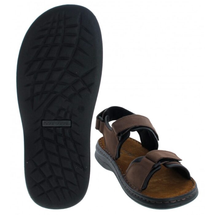 Josef Seibel Rafe 10104 Sandals – Brasil/Schwarz – Mens Sandals, Sliders & Toe Posts - Crep Direct UK