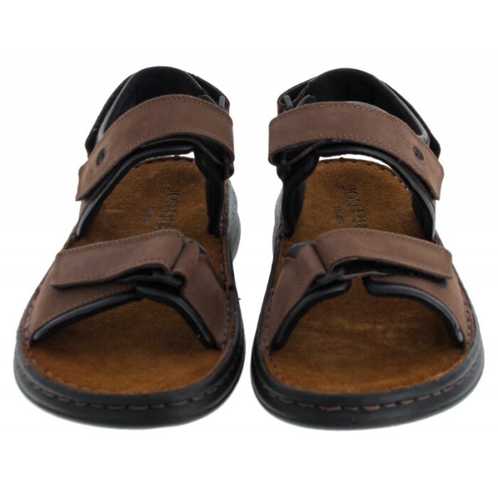 Josef Seibel Rafe 10104 Sandals – Brasil/Schwarz – Mens Sandals, Sliders & Toe Posts - Crep Direct UK