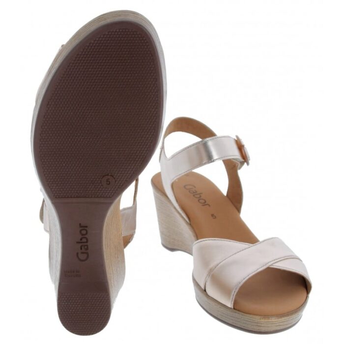 Gabor Rainbow 44.670 Sandals – Puder Leather – Womens Sandals, Sliders & Toe Posts - Crep Direct UK