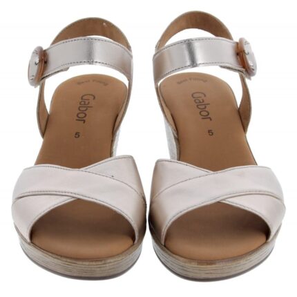 Gabor Rainbow 44.670 Sandals – Puder Leather – Womens Sandals, Sliders & Toe Posts - Crep Direct UK