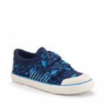 Start-Rite Raptor Canvas Shoes – Navy Dino – Boys Shoes - Crep Direct UK