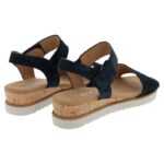 Gabor Raynor 42.750 Sandals – Blue Suede – Womens Sandals, Sliders & Toe Posts - Crep Direct UK