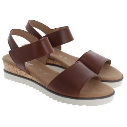 Gabor Raynor 62.750 Wedge Sandals – Camel Leather – Womens Sandals, Sliders & Toe Posts - Crep Direct UK Gabor Raynor 62.750 Wedge Sandals – Camel Leather – Womens Sandals, Sliders & Toe Posts - Crep Direct UK