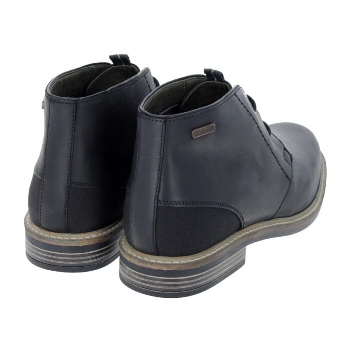 Barbour Readhead Chukka Boots MFO0138 – Black Leather – Mens Boots - Crep Direct UK