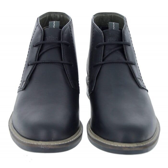 Barbour Readhead Chukka Boots MFO0138 – Black Leather – Mens Boots - Crep Direct UK