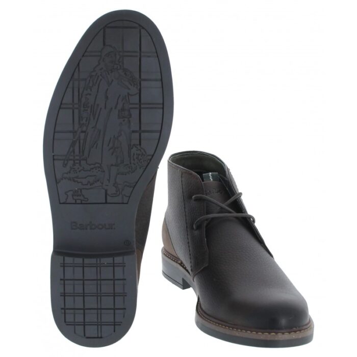 Barbour Readhead Chukka Boots MFO0138 – Mocha Leather – Mens Boots - Crep Direct UK
