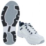 Skechers Oak Canyon Redwick 51896 Trainers – White / Navy Leather – Mens Performance Running - Crep Direct UK