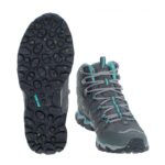 Meindl Respond Lady Mid II 4686 Walking Boots – Anthrazit/Turkis – Womens Trekking & Outdoor - Crep Direct UK
