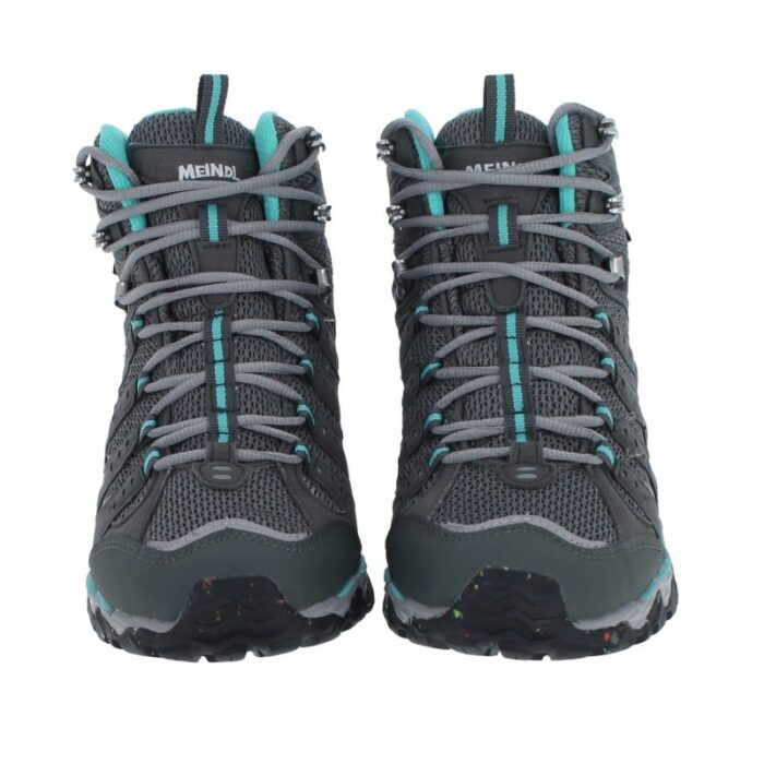 Meindl Respond Lady Mid II 4686 Walking Boots – Anthrazit/Turkis – Womens Trekking & Outdoor - Crep Direct UK