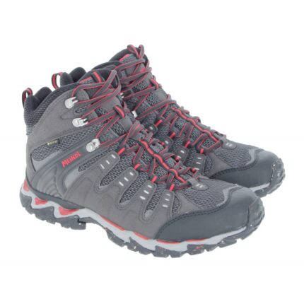 Meindl Respond Mid II Gtx 4687 Walking Boots – Graphit/Rot – Mens Boots - Crep Direct UK
