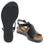 Gabor Rich 62.751 Sandals – Black Leather – Womens Sandals, Sliders & Toe Posts - Crep Direct UK