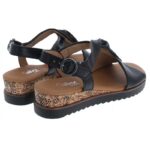 Gabor Rich 62.751 Sandals – Black Leather – Womens Sandals, Sliders & Toe Posts - Crep Direct UK
