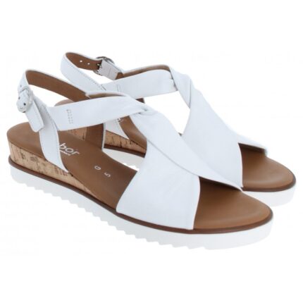 Gabor Rich 62.751 Sandals – White Leather – Womens Sandals, Sliders & Toe Posts - Crep Direct UK Gabor Rich 62.751 Sandals – White Leather – Womens Sandals, Sliders & Toe Posts - Crep Direct UK