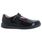 Ricosta Scarlett 8600202 School Shoes – Black Patent – Girls School Shoes - Crep Direct UK