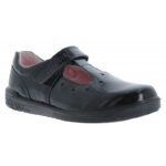 Ricosta Scarlett 8600202 School Shoes – Black Patent – Girls School Shoes - Crep Direct UK