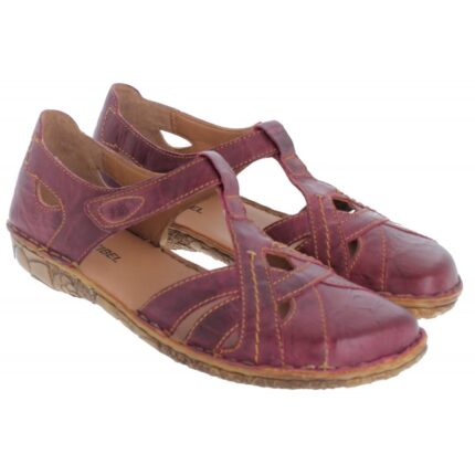 Josef Seibel Rosalie 29 79529 Closed Toe Sandals – Red Orchidee Leather – Womens Sandals, Sliders & Toe Posts - Crep Direct UK Josef Seibel Rosalie 29 79529 Closed Toe Sandals – Red Orchidee Leather – Womens Sandals, Sliders & Toe Posts - Crep Direct UK