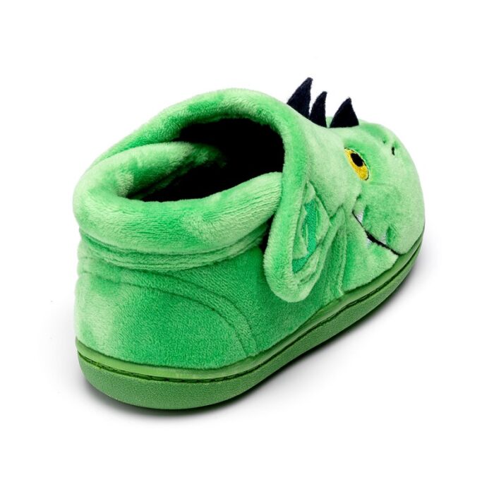 Chipmunks Scorch Memory Foam Slippers – Green – Girls Slippers - Crep Direct UK