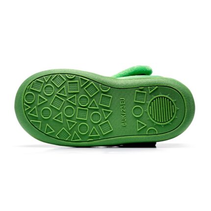 Chipmunks Scorch Memory Foam Slippers – Green – Boys Slippers - Crep Direct UK