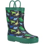Cotswold Sprinkle Dinosaur Wellingtons – Green – Boys Wellies - Crep Direct UK Cotswold Sprinkle Dinosaur Wellingtons – Green – Boys Wellies - Crep Direct UK