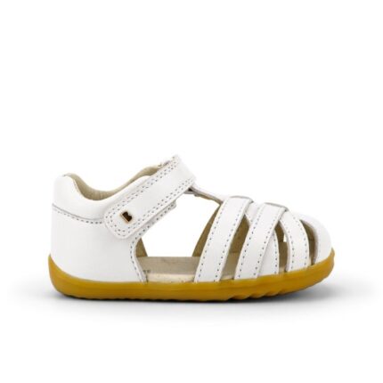 Bobux Step Up Cross Jump 731106 Closed Toe Sandals – White – Girls Sandals - Crep Direct UK Bobux Step Up Cross Jump 731106 Closed Toe Sandals – White – Girls Sandals - Crep Direct UK